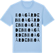 Blue Soul t-shirt med Boagården ordlek t-shirt