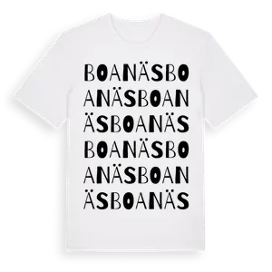 Boanäs ordlek t-shirt – ekologisk bomull t-shirt från Pinshirt