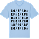 Blue Soul t-shirt med Boarp ordlek t-shirt