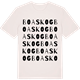 Vintage White t-shirt med Boaskog ordlek t-shirt