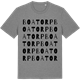 Mid Heather Gray t-shirt med Boatorp ordlek t-shirt