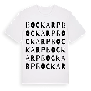 Bockarp ordlek t-shirt – ekologisk bomull t-shirt från Pinshirt