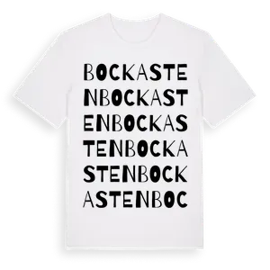 Bockasten ordlek t-shirt – ekologisk bomull t-shirt från Pinshirt