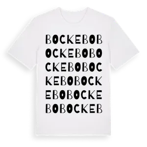 Bockebo ordlek t-shirt – ekologisk bomull t-shirt från Pinshirt