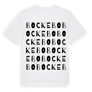 Bockebo ordlek t-shirt – ekologisk bomull t-shirt från Pinshirt