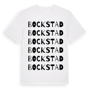 Bockstad ordlek t-shirt – ekologisk bomull t-shirt från Pinshirt