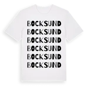 Bocksund ordlek t-shirt – ekologisk bomull t-shirt från Pinshirt
