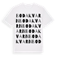 Boda kvarn ordlek t-shirt