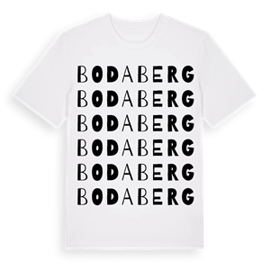 Bodaberg ordlek t-shirt – ekologisk bomull t-shirt från Pinshirt