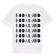 Bodalund ordlek t-shirt