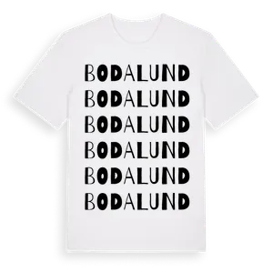 Bodalund ordlek t-shirt – ekologisk bomull t-shirt från Pinshirt