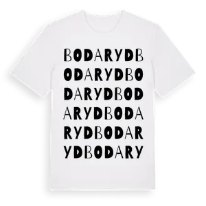 Bodaryd ordlek t-shirt – ekologisk bomull t-shirt från Pinshirt