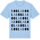 Blue Soul t-shirt med Bogla ordlek t-shirt