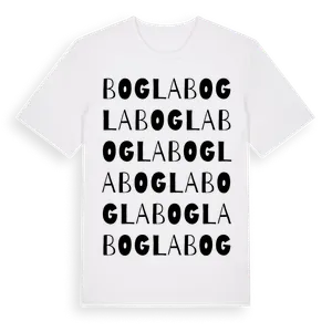 Bogla ordlek t-shirt – ekologisk bomull t-shirt från Pinshirt