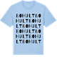 Blue Soul t-shirt med Bohult ordlek t-shirt