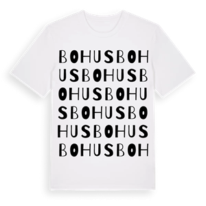 Bohus ordlek t-shirt – ekologisk bomull t-shirt från Pinshirt