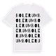 Bolerum ordlek t-shirt
