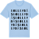 Blue Soul t-shirt med Bollbynäs ordlek t-shirt