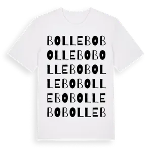 Bollebo ordlek t-shirt – ekologisk bomull t-shirt från Pinshirt