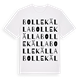 Bollekälla ordlek t-shirt