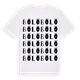 Bölö ordlek t-shirt