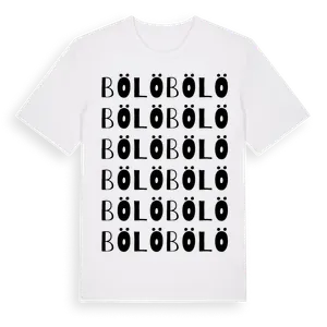 Bölö ordlek t-shirt – ekologisk bomull t-shirt från Pinshirt