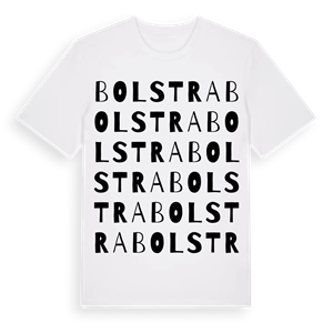Bolstra ordlek t-shirt – ekologisk bomull t-shirt från Pinshirt