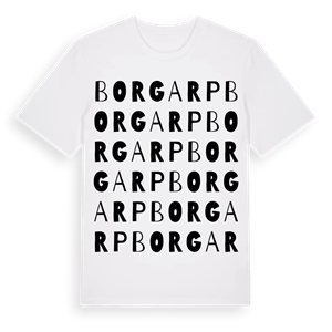 Borgarp ordlek t-shirt – ekologisk bomull t-shirt från Pinshirt