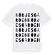 Börjesgården ordlek t-shirt