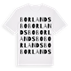 Borlandsbo ordlek t-shirt