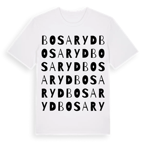 Bosaryd ordlek t-shirt – ekologisk bomull t-shirt från Pinshirt
