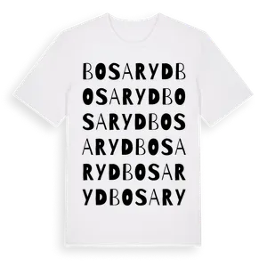 Bosaryd ordlek t-shirt – ekologisk bomull t-shirt från Pinshirt