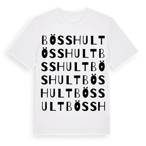 Bösshult ordlek t-shirt – ekologisk bomull t-shirt från Pinshirt