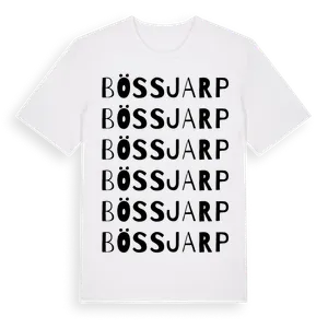 Bössjarp ordlek t-shirt – ekologisk bomull t-shirt från Pinshirt