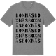 Mid Heather Gray t-shirt med Boxnäs ordlek t-shirt
