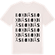 Vintage White t-shirt med Boxnäs ordlek t-shirt