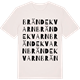 Vintage White t-shirt med Brändekvarn ordlek t-shirt
