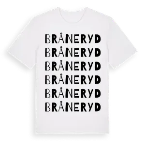 Bråneryd ordlek t-shirt – ekologisk bomull t-shirt från Pinshirt