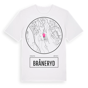 Bråneryd t-shirt – ekologisk bomull t-shirt från Pinshirt