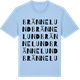 Blue Soul t-shirt med Brännelund ordlek t-shirt
