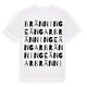 Bränninge Ängar ordlek t-shirt