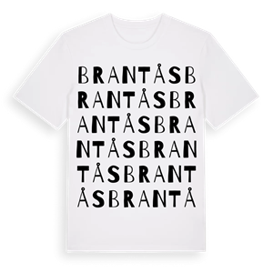 Brantås ordlek t-shirt – ekologisk bomull t-shirt från Pinshirt
