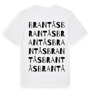 Brantås ordlek t-shirt – ekologisk bomull t-shirt från Pinshirt