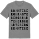 Mid Heather Gray t-shirt med Branteberg ordlek t-shirt