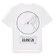 White t-shirt med Branten t-shirt