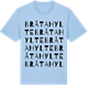 Blue Soul t-shirt med Bråtahylte ordlek t-shirt