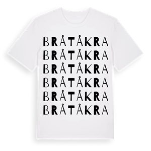 Bråtåkra ordlek t-shirt – ekologisk bomull t-shirt från Pinshirt