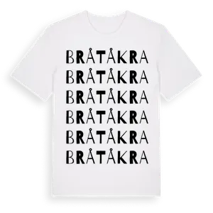 Bråtåkra ordlek t-shirt – ekologisk bomull t-shirt från Pinshirt