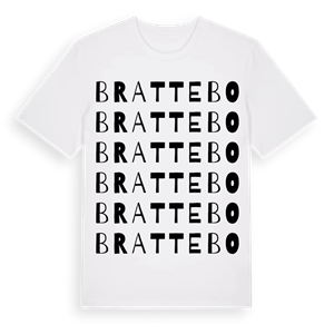 Brattebo ordlek t-shirt – ekologisk bomull t-shirt från Pinshirt