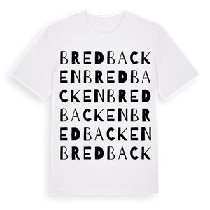 Bredbacken ordlek t-shirt – ekologisk bomull t-shirt från Pinshirt